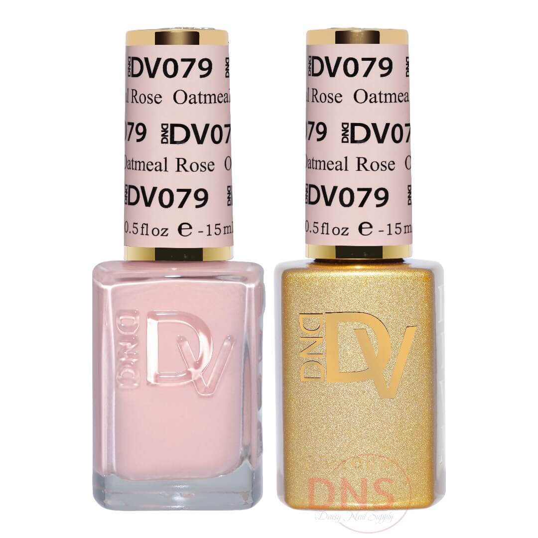 Diva Duo 1 Nail Lacquer + 1 Gel Polish - #079 Oatmeal Rose