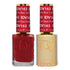 Diva Duo 1 Nail Lacquer + 1 Gel Polish - #163 Left Him On Red