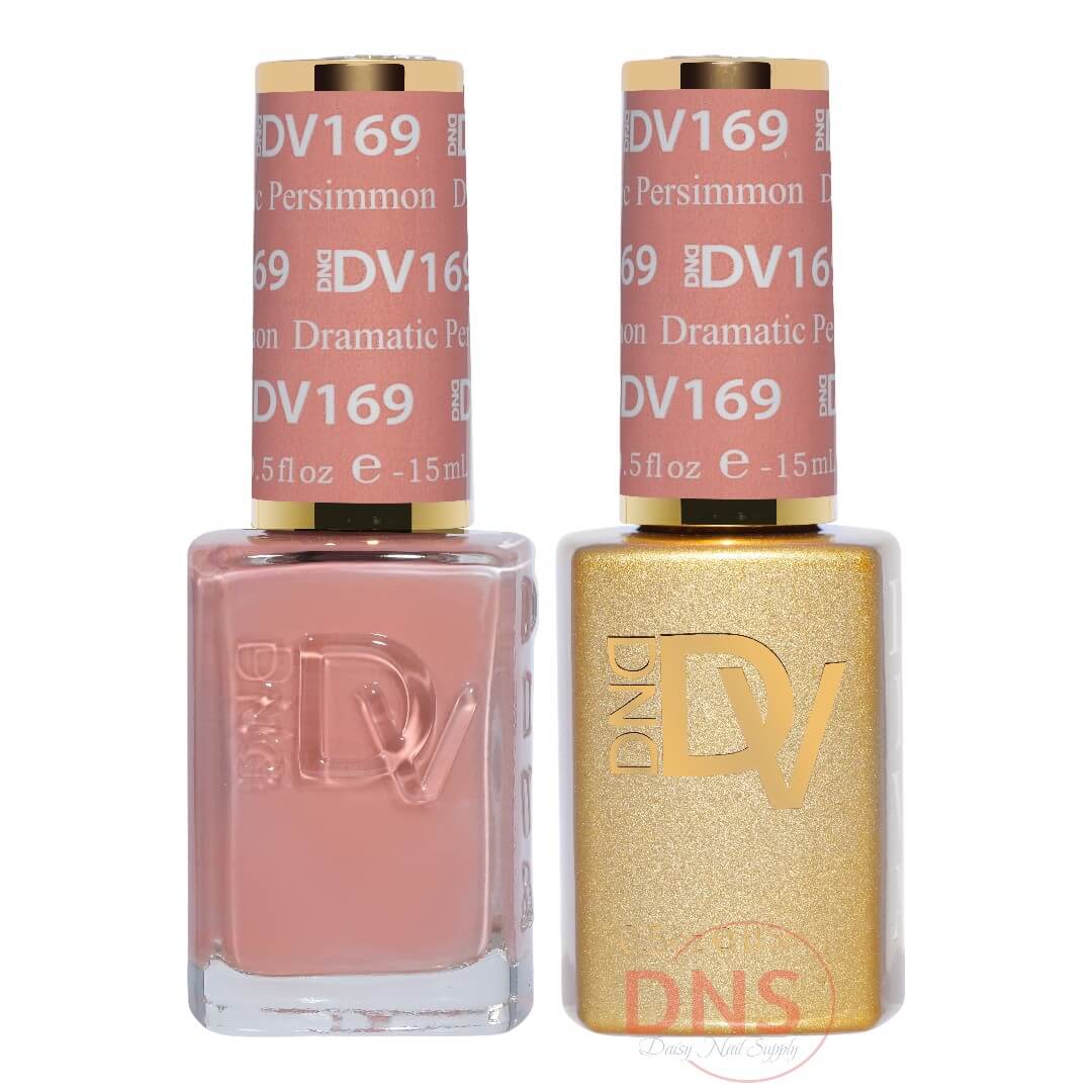 Diva Duo 1 Nail Lacquer + 1 Gel Polish - #169 Dramatic Persimmon