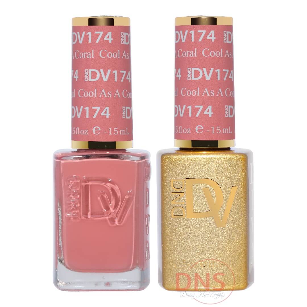 Diva Duo 1 Nail Lacquer + 1 Gel Polish - #174 Cool As A Coral