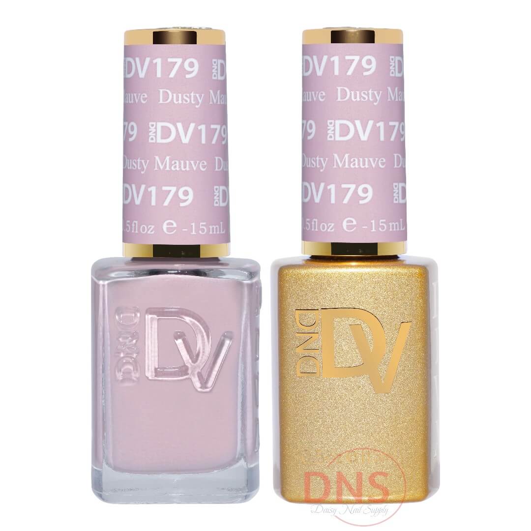 Diva Duo 1 Nail Lacquer + 1 Gel Polish - #179 Dusty Mauve