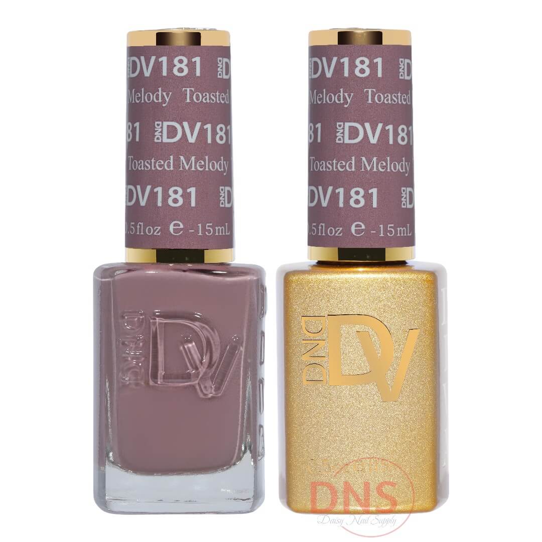 Diva Duo 1 Nail Lacquer + 1 Gel Polish - #181 Toasted Melody