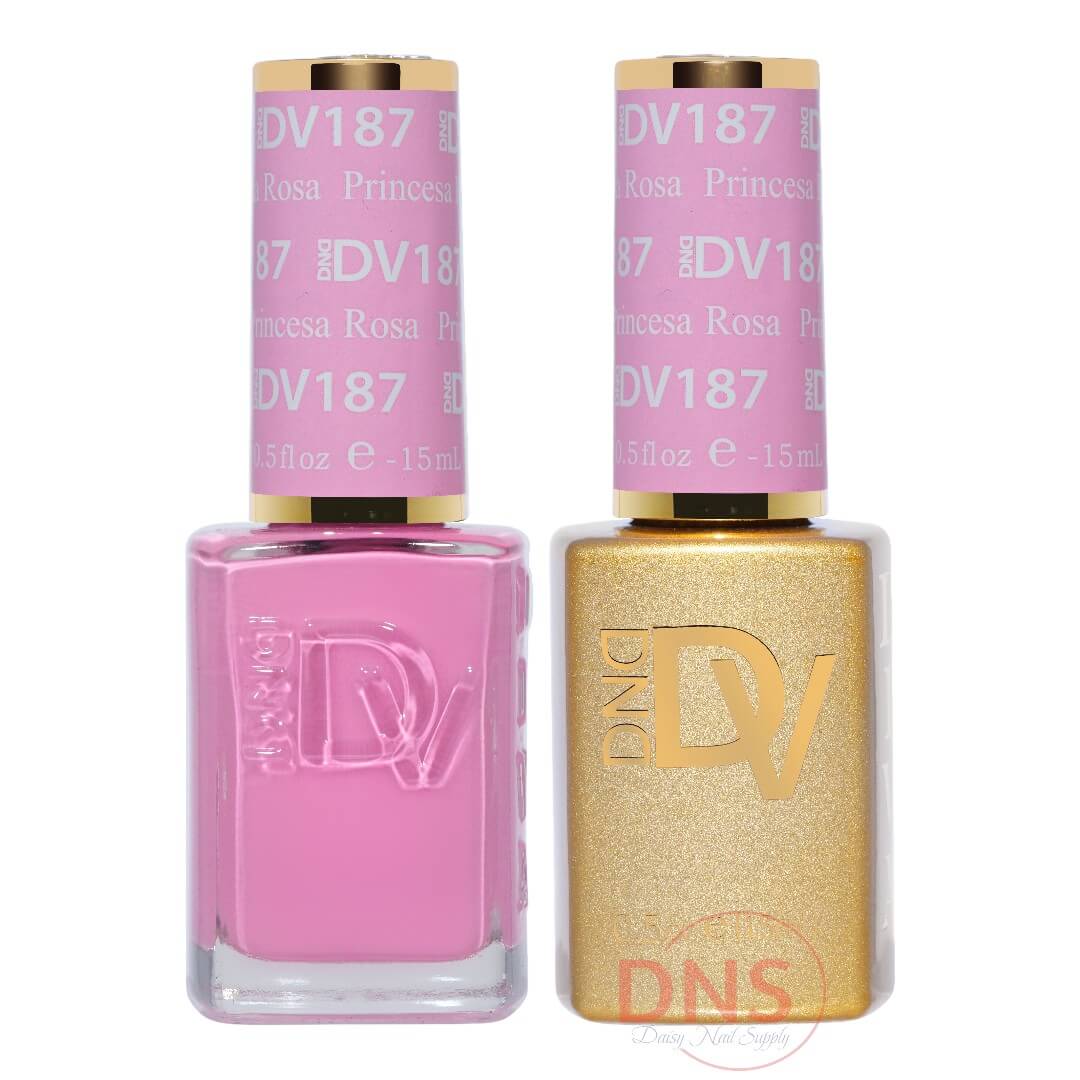 Diva Duo 1 Nail Lacquer + 1 Gel Polish - #187 Princesa Rosa