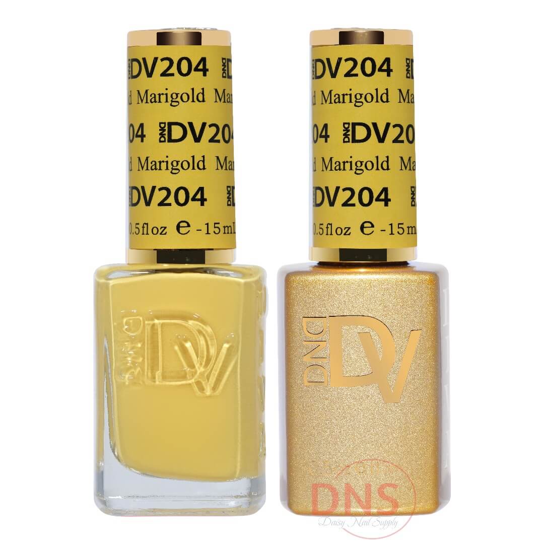 Diva Duo 1 Nail Lacquer + 1 Gel Polish - #204 Marigold