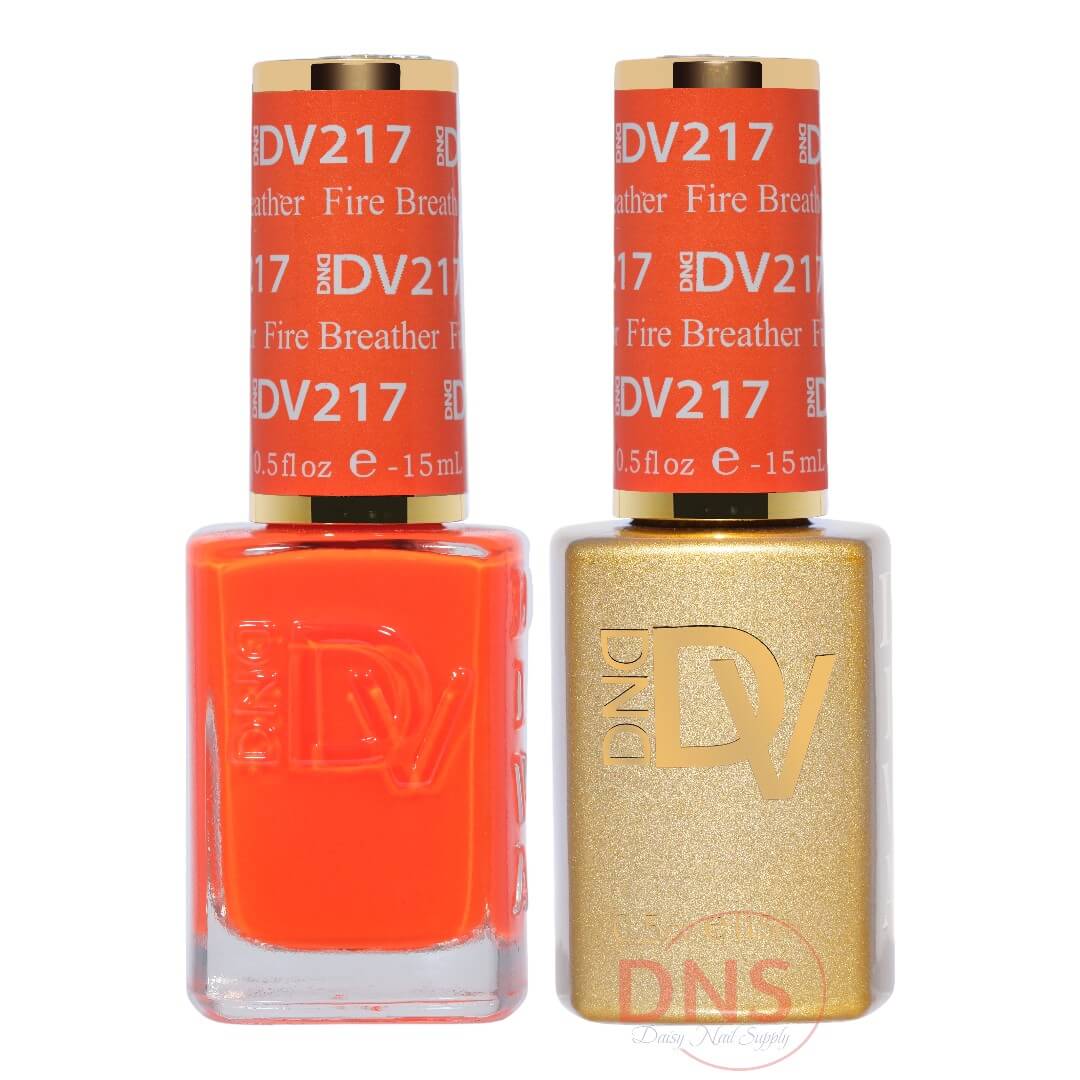 Diva Duo 1 Nail Lacquer + 1 Gel Polish - #217 Fire Breather