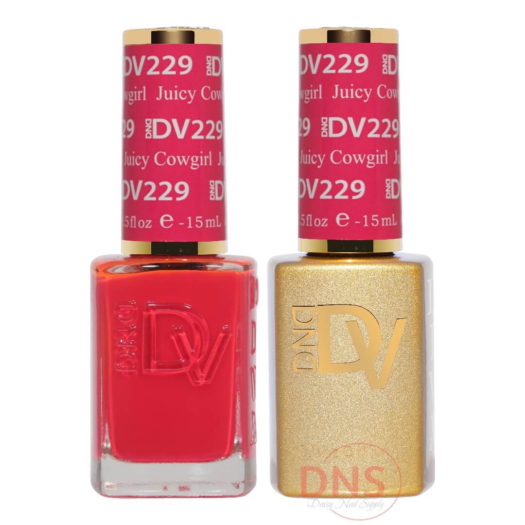 Diva Duo 1 Nail Lacquer + 1 Gel Polish - #229 Juicy Cowgirl