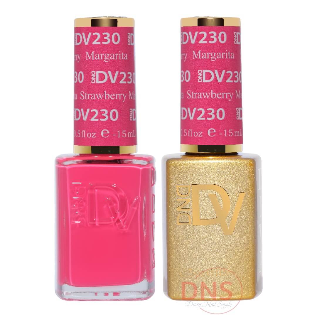 Diva Duo 1 Nail Lacquer + 1 Gel Polish - #230 Strawberry Margarita