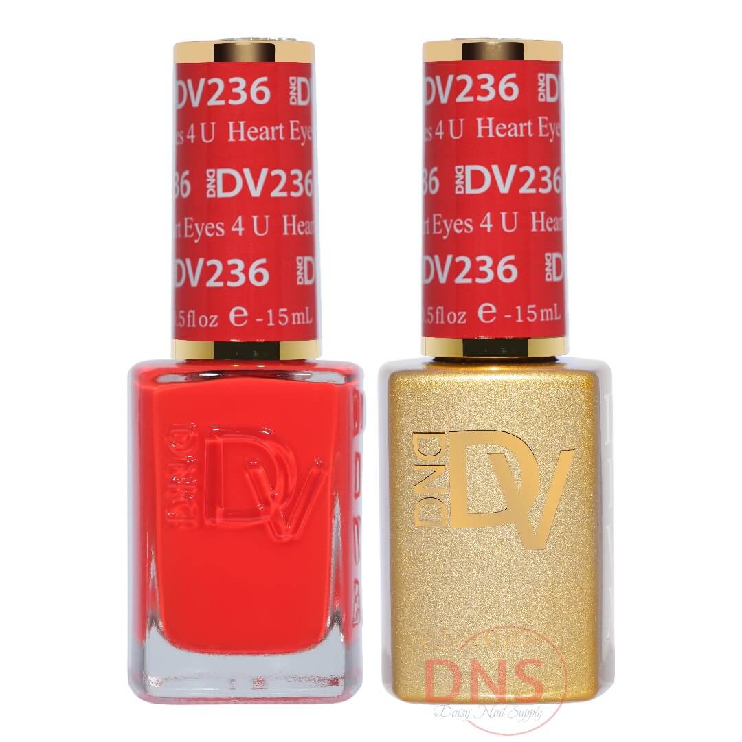 Diva Duo 1 Nail Lacquer + 1 Gel Polish - #236 Heart Eyes 4 U