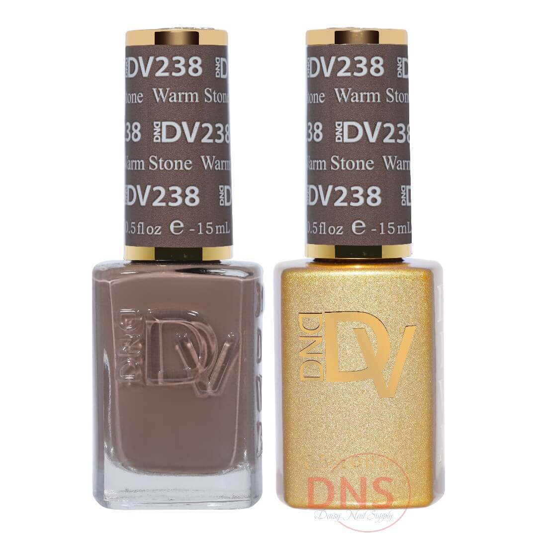 Diva Duo 1 Nail Lacquer + 1 Gel Polish - #238 Warm Stone