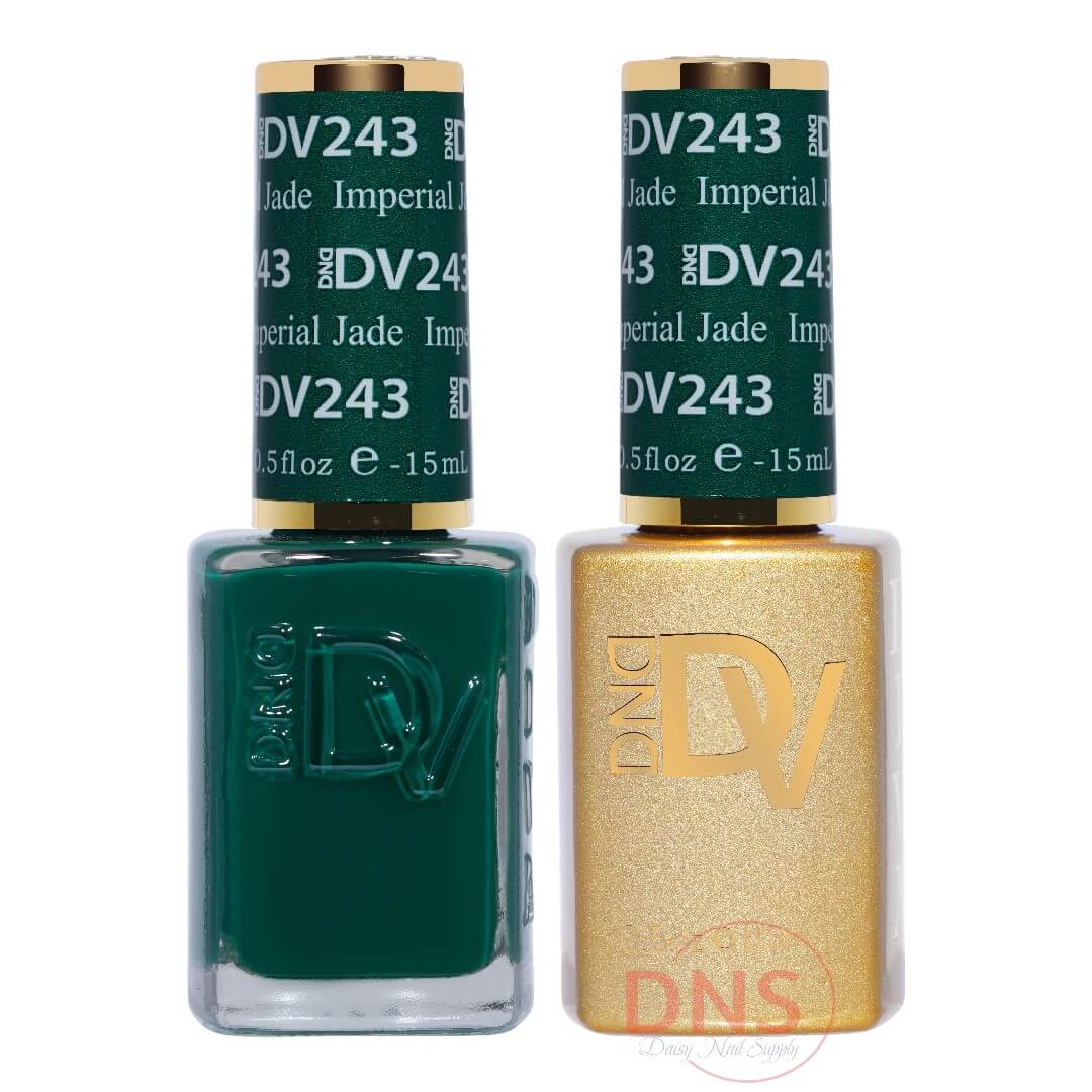 Diva Duo 1 Nail Lacquer + 1 Gel Polish - #243 Imperial Jade