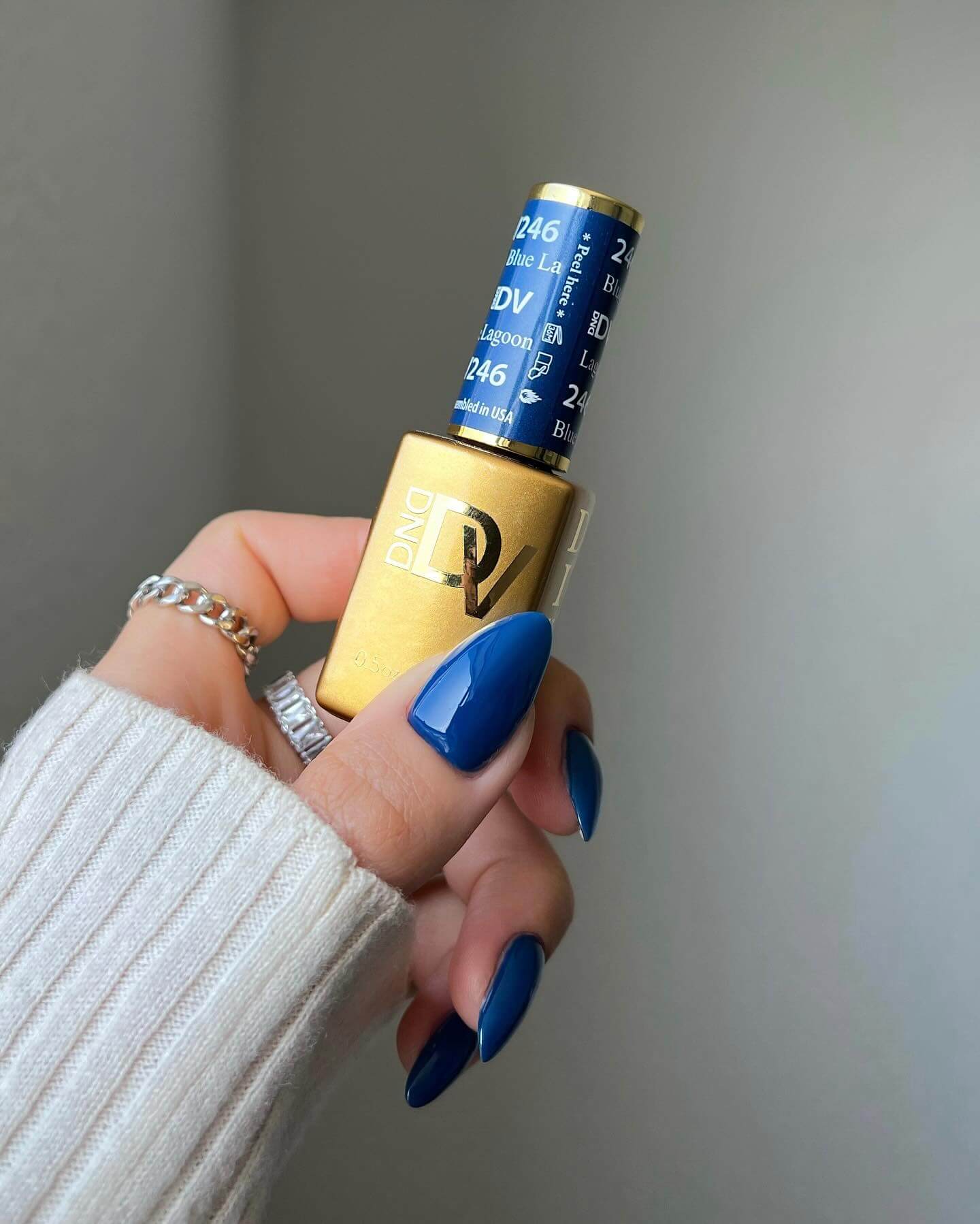Diva Duo 1 Nail Lacquer + 1 Gel Polish - #246 Blue Lagoon