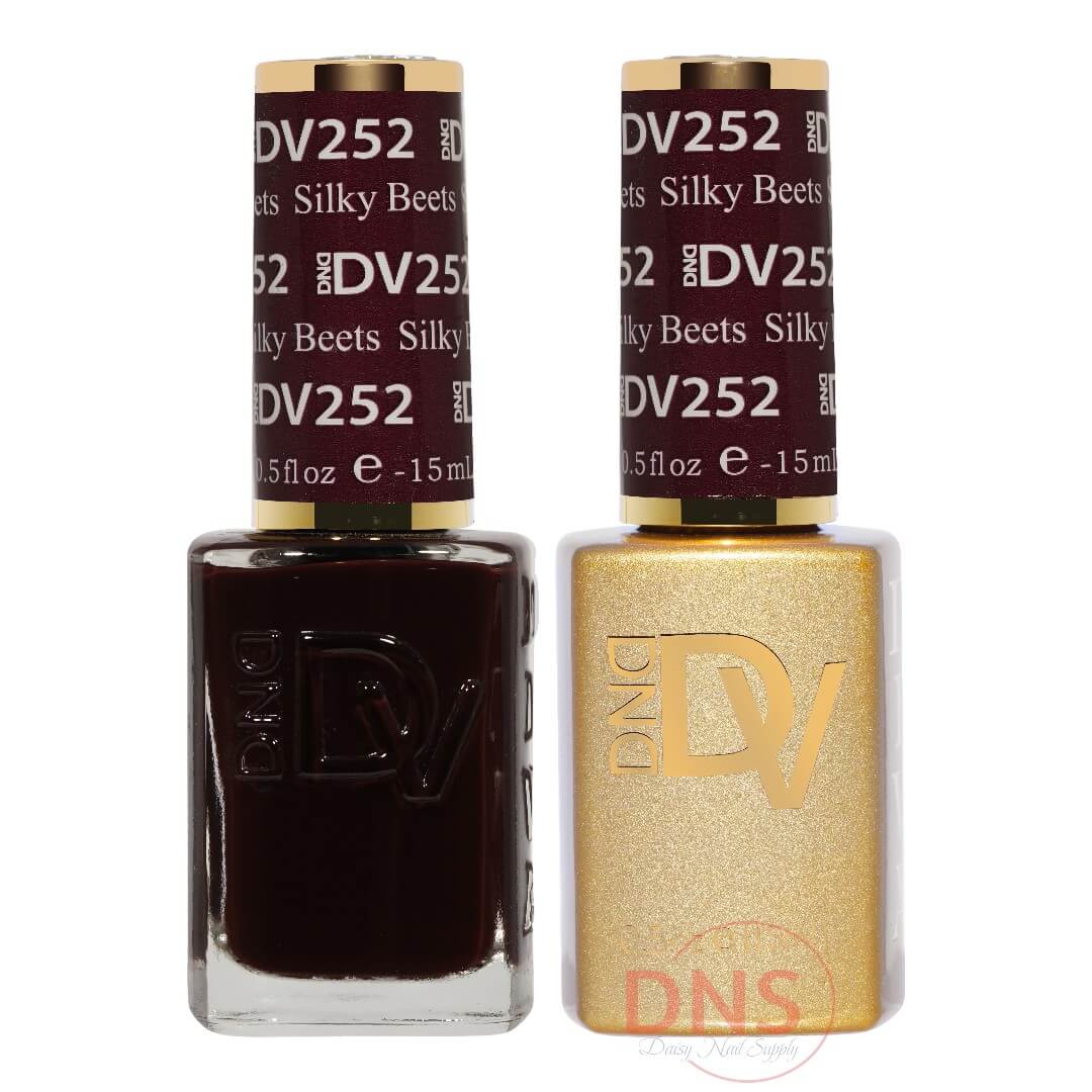 Diva Duo 1 Nail Lacquer + 1 Gel Polish - #252 Silky Beets