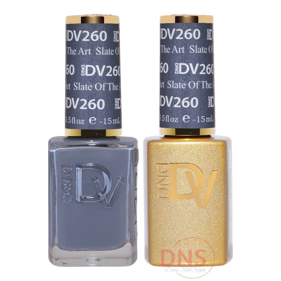 Diva Duo 1 Nail Lacquer + 1 Gel Polish - #260 Slate of The Art
