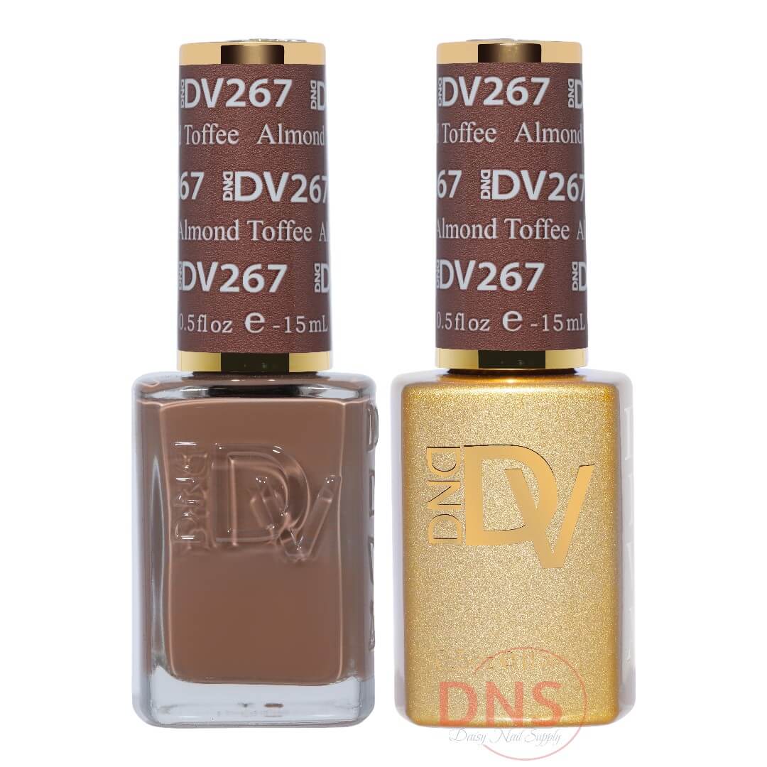 Diva Duo 1 Nail Lacquer + 1 Gel Polish - #267 Almond Toffe