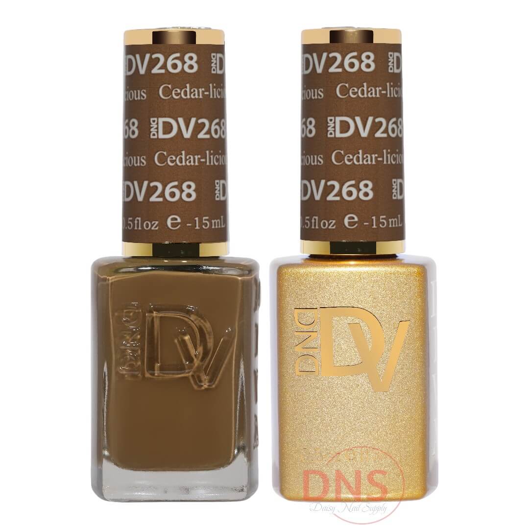 Diva Duo 1 Nail Lacquer + 1 Gel Polish - #268 Ceder Licious
