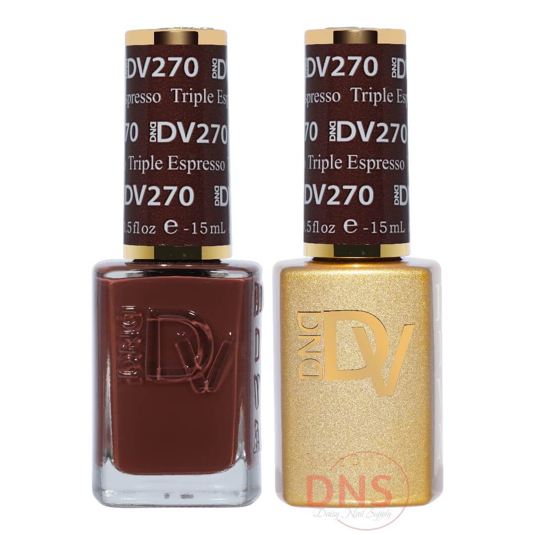 Diva Duo 1 Nail Lacquer + 1 Gel Polish - #270 Triple Espresso