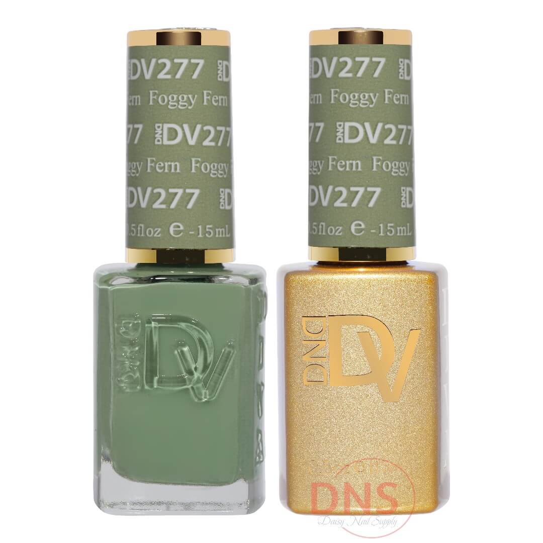 Diva Duo 1 Nail Lacquer + 1 Gel Polish - #277 Foggy Fern