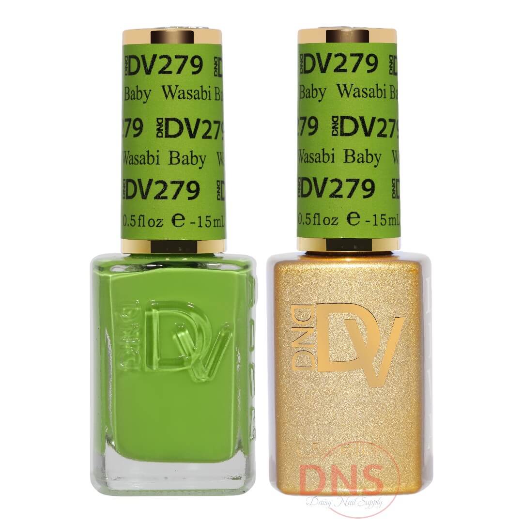 Diva Duo 1 Nail Lacquer + 1 Gel Polish - #279 Wasabi Baby