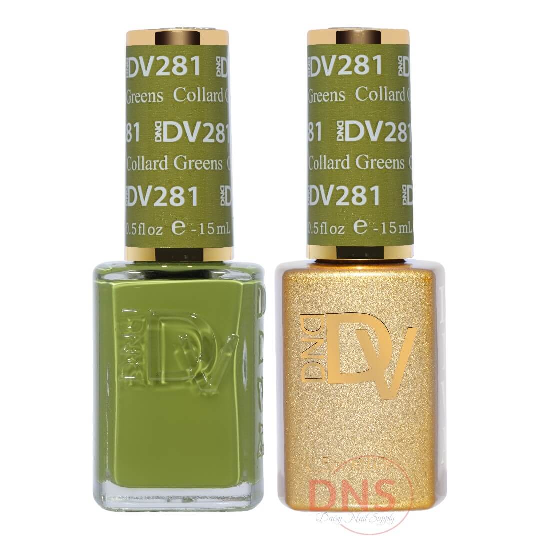 Diva Duo 1 Nail Lacquer + 1 Gel Polish - #281 Collard Greens