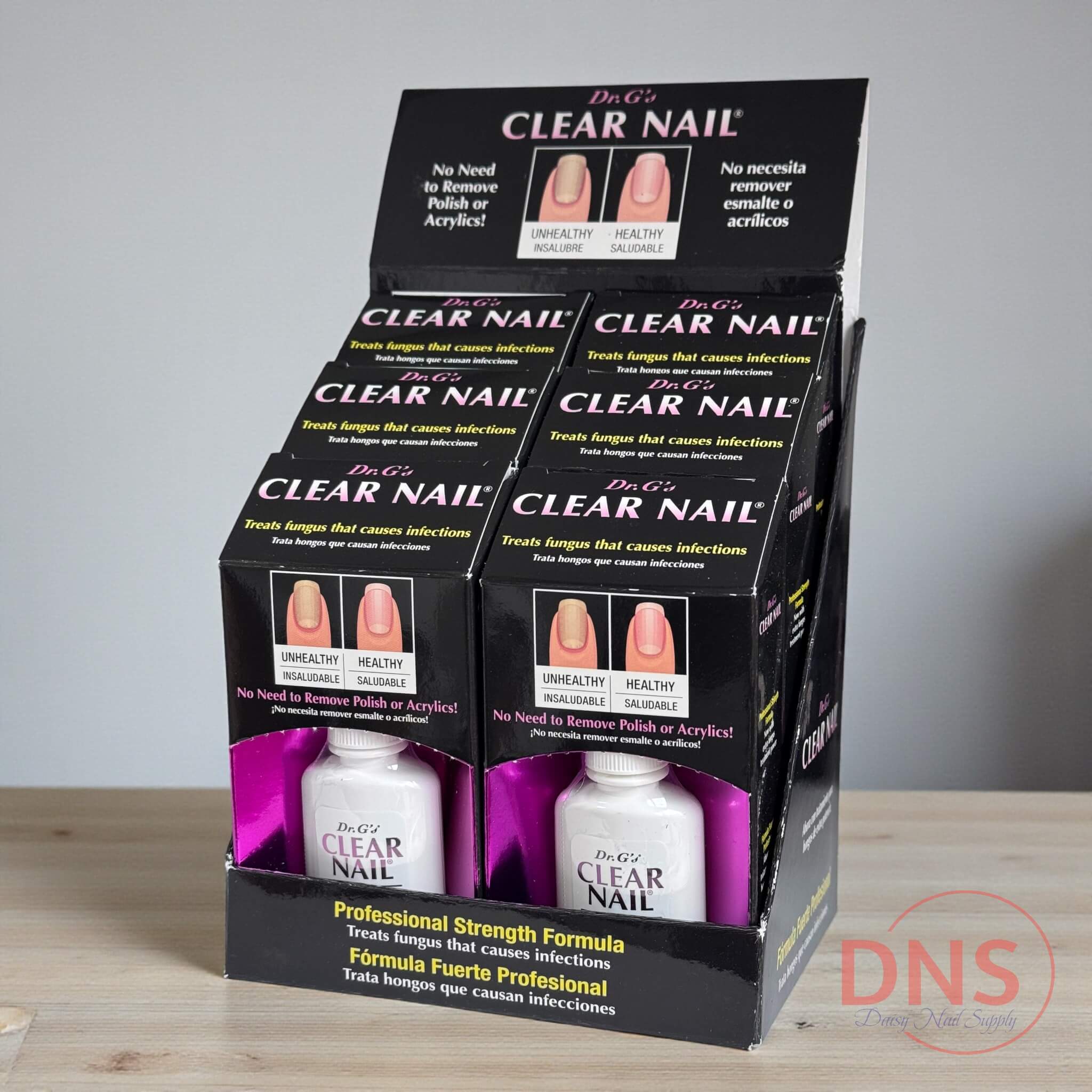 Dr G' Clear Nail Treats Fungus That Causes Infections 0.5 Oz (Pack of 6)