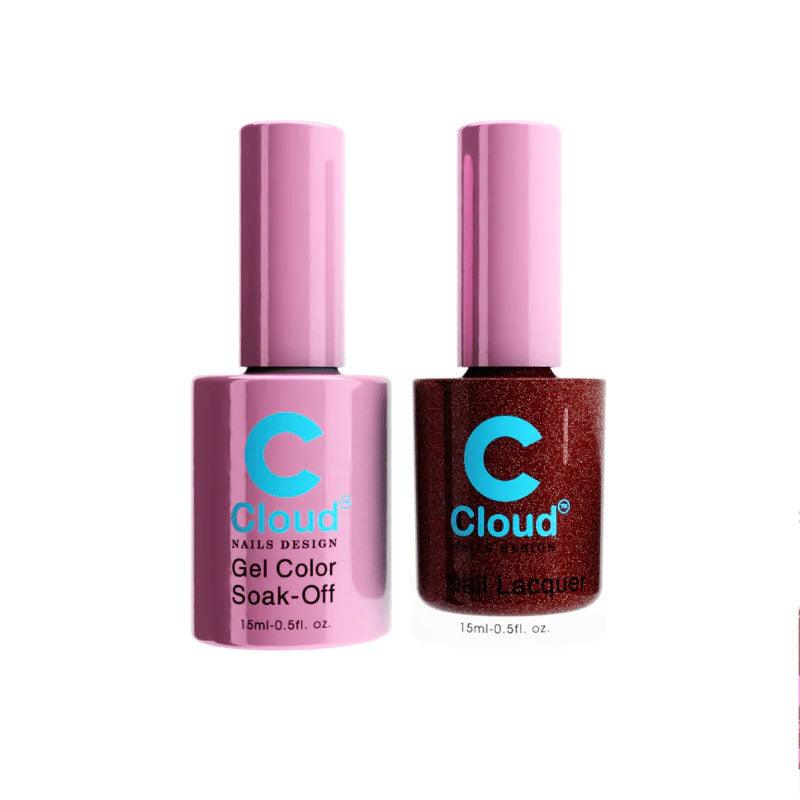 Chisel Cloud Duo Gel + Matching Lacquer #100