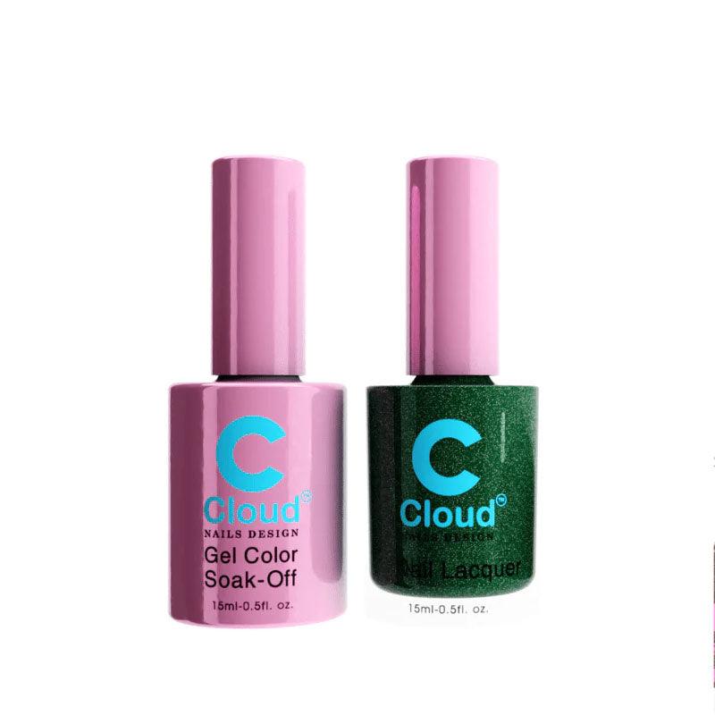 Chisel Cloud Duo Gel + Matching Lacquer #101
