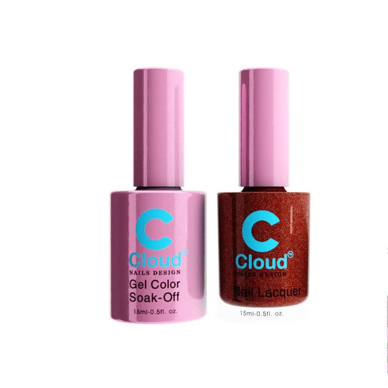 Chisel Cloud Duo Gel + Matching Lacquer #107
