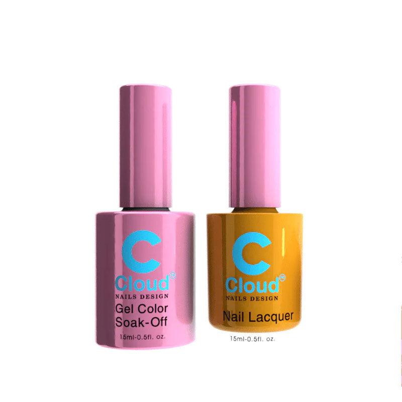 Chisel Cloud Duo Gel + Matching Lacquer #114