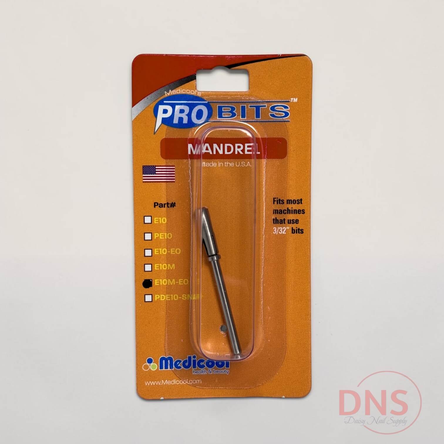 Medicool Easy Off Mandrel Bit 3/32" for sanding band - E10M-EO (Mini)