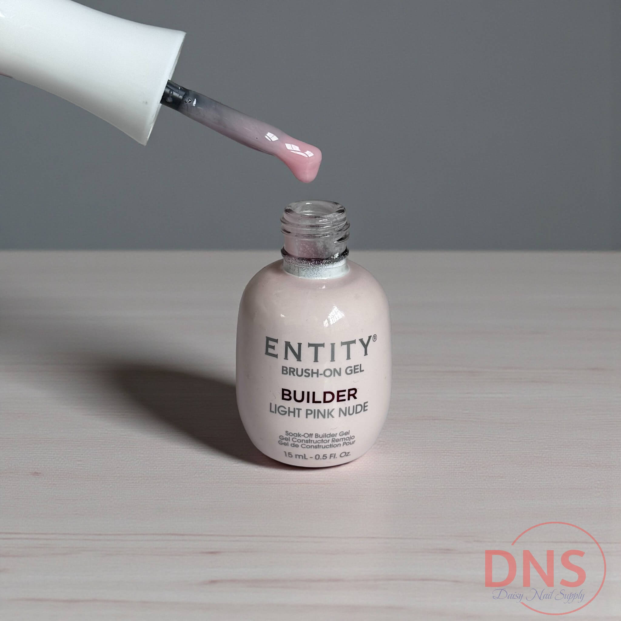 Entity Brush on Gel Builder 0.5 oz - LIGHT PINK NUDE