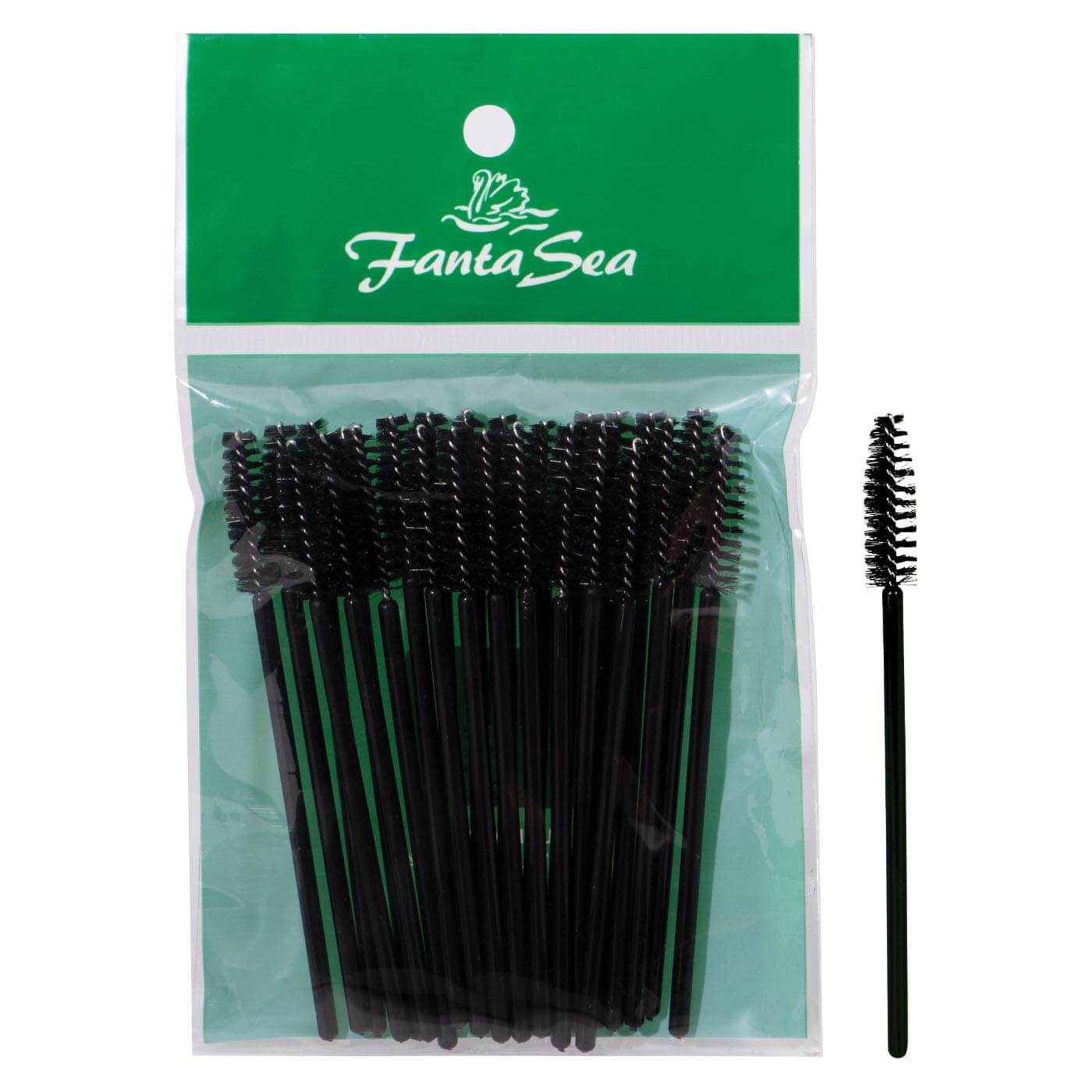 FantaSea Mascara Brushes, Disposable - 25 ct. Item# FSC211