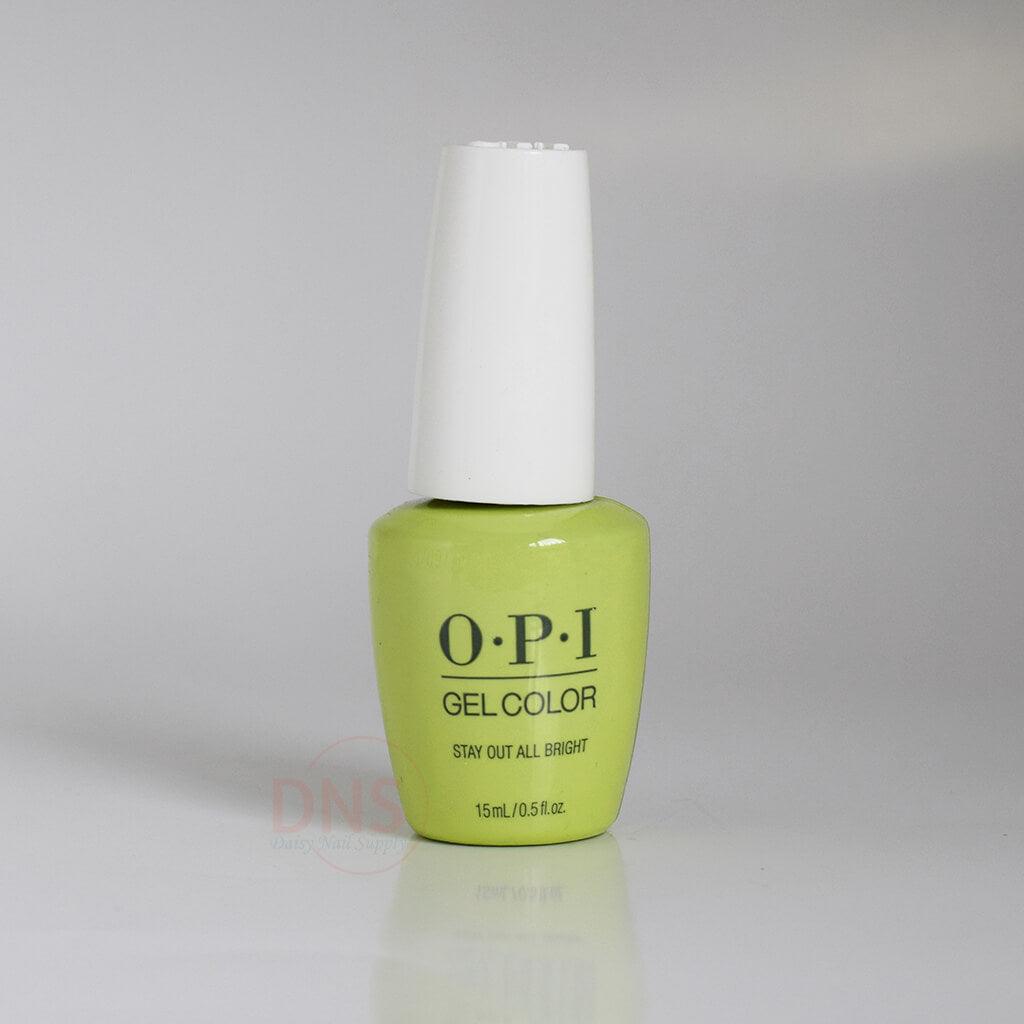 OPI Soak Off Gel Polish 0.5 Oz - GC P008 Stay Out All Bright