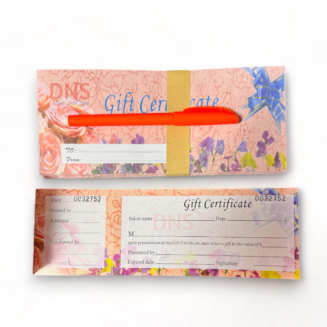Gift Certificate with Envelope #808