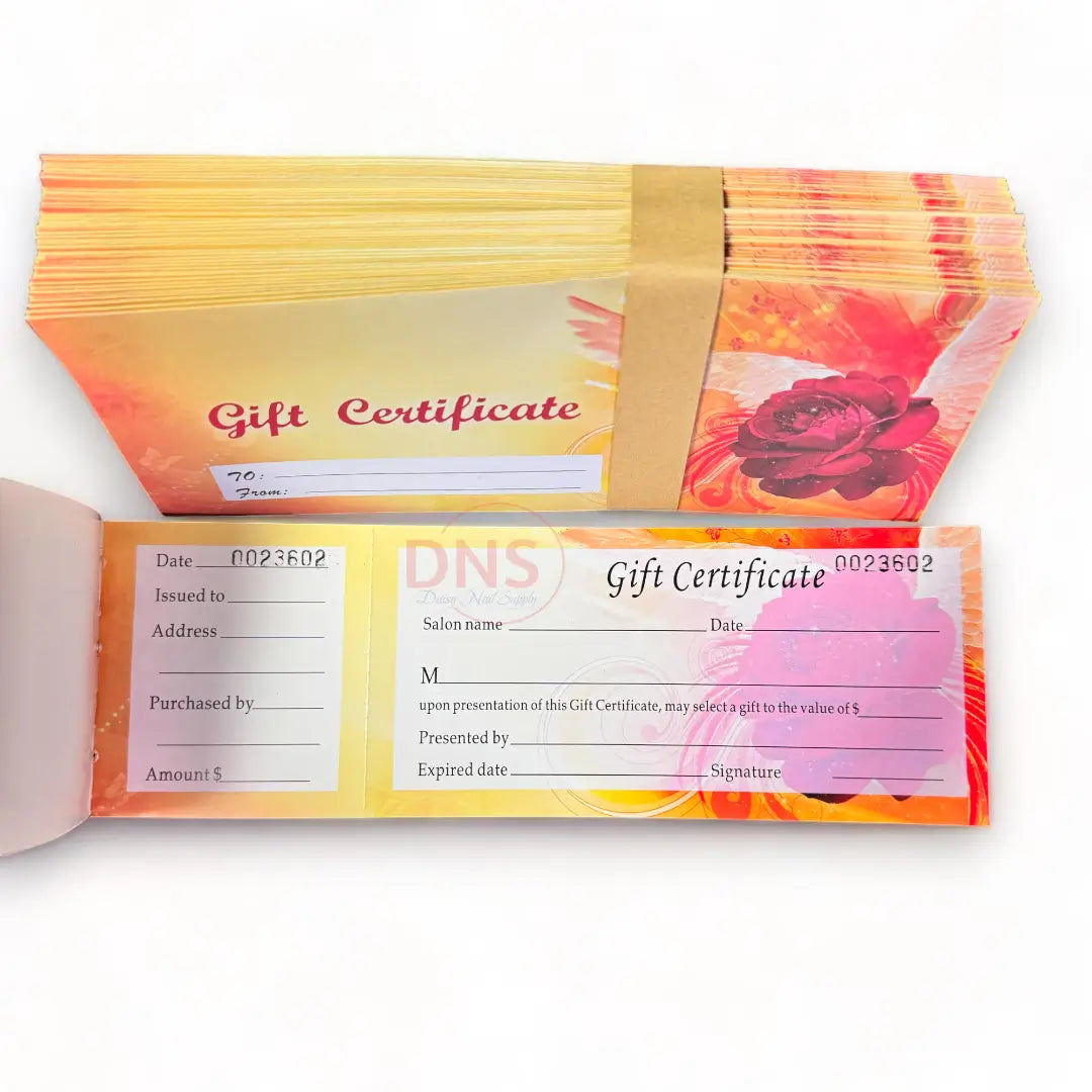 Gift Certificate with Envelope #202