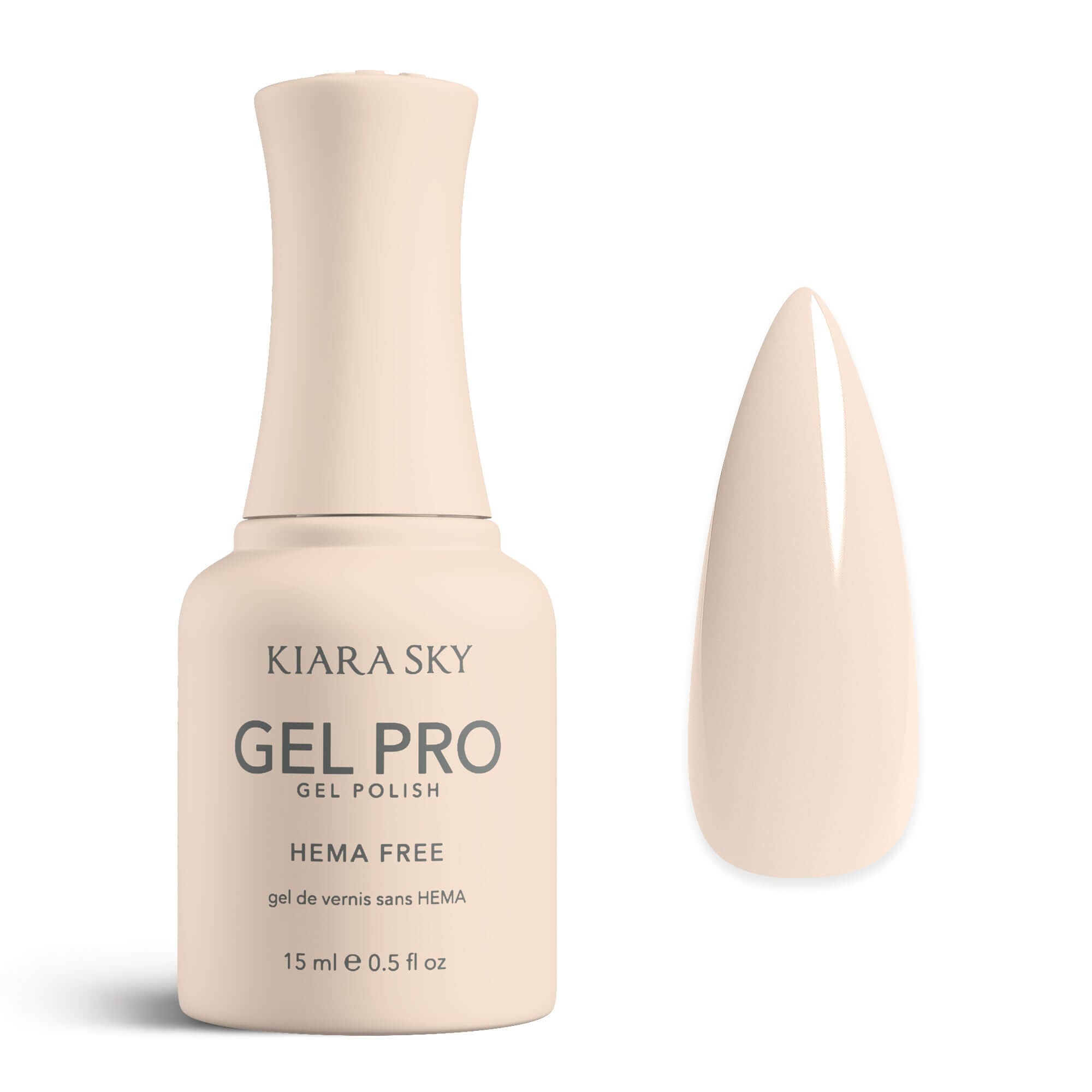 Kiara Sky GEL PRO Gel Polish HEMA FREE - HFG 151 Vanilla Cloud