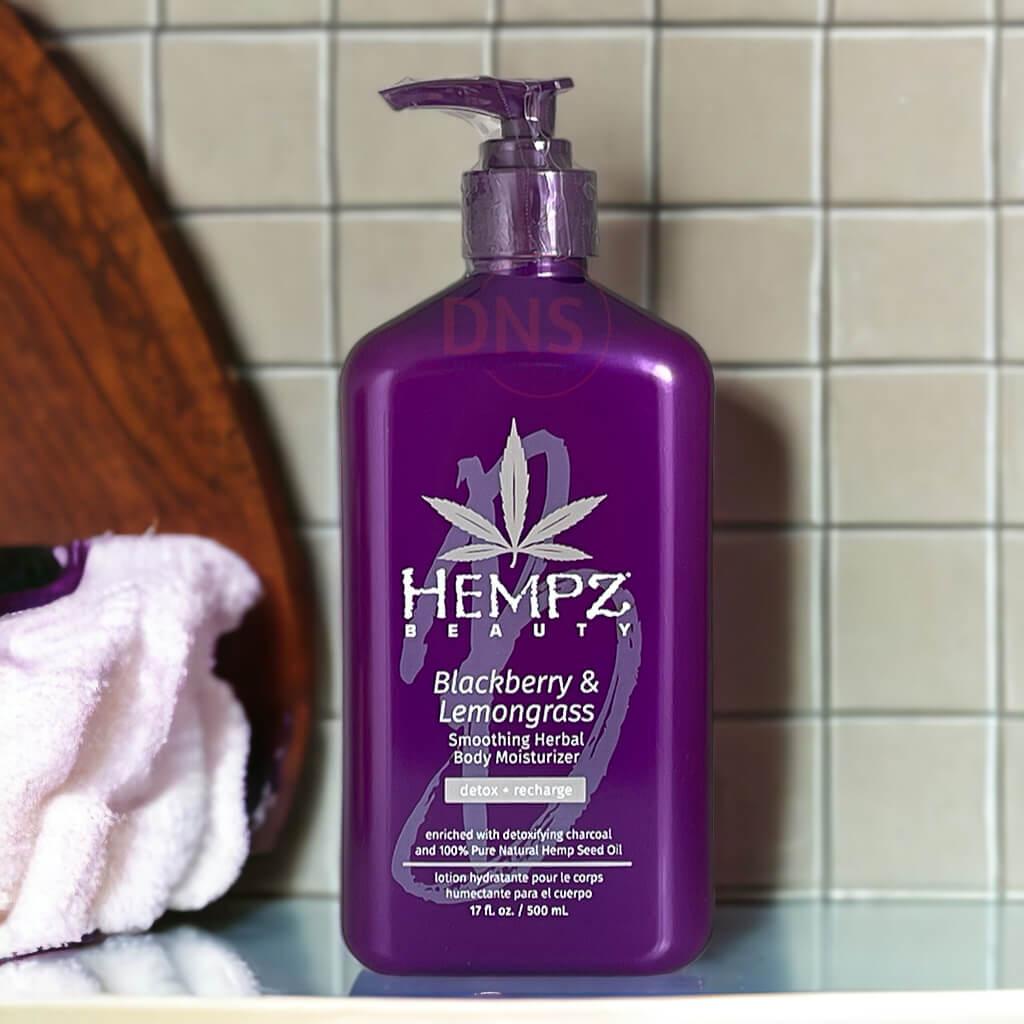 Hempz Lotion Herbal Body Moisturizers 17 fl oz - Blackberry & Lemongrass