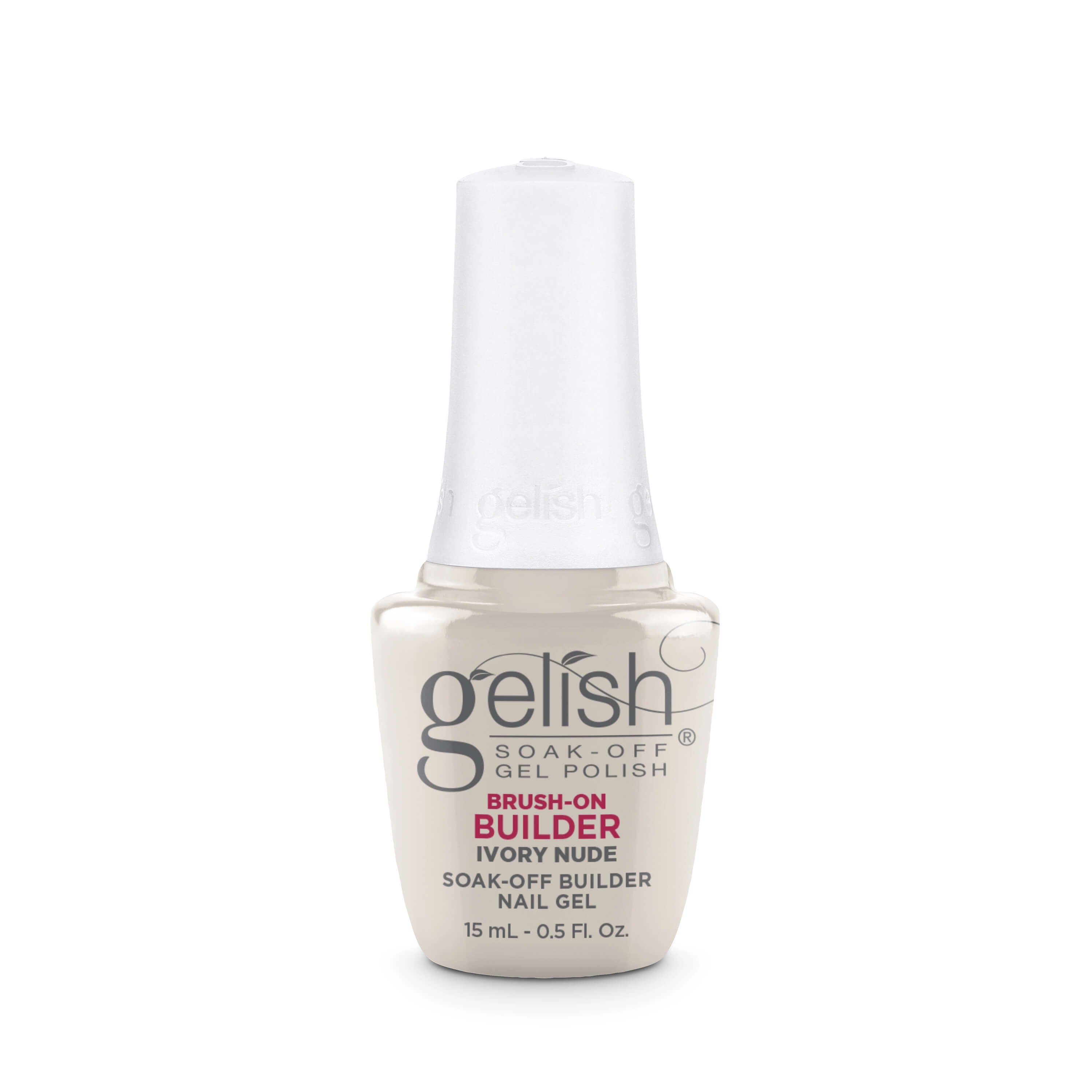 Gelish Brush on Builder Nail Gel 0.5 oz - Ivory Nude