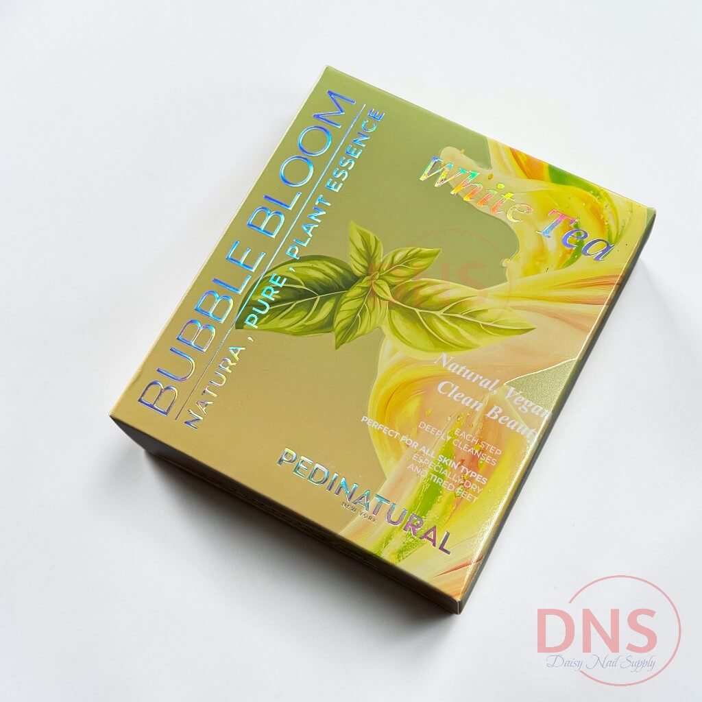 Pedinatural Bubble Bloom Pedicure set - White Tea (1 Set)