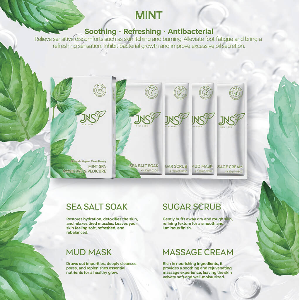 JNS 4 in 1 Pedicure set - MINT SPA (1 Set)