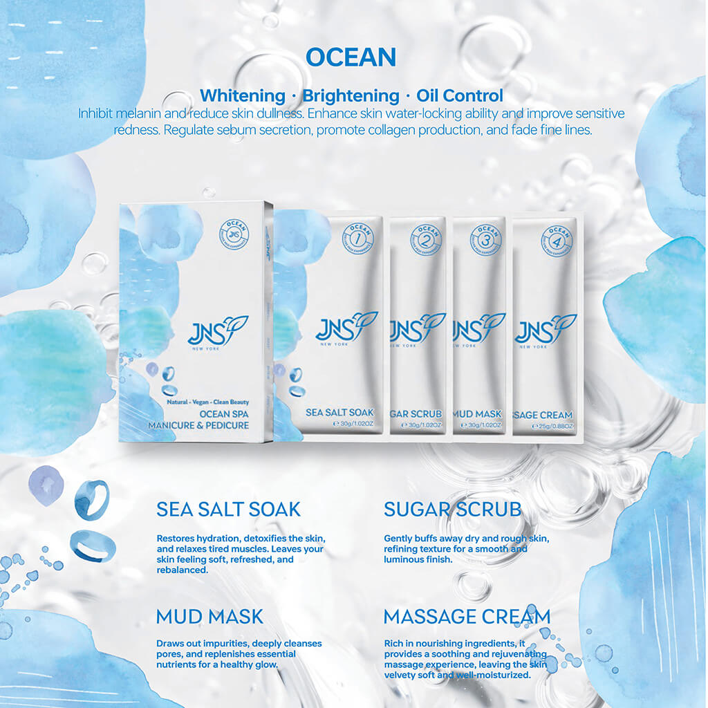 JNS 4 in 1 Pedicure set - OCEAN SPA (50 sets)