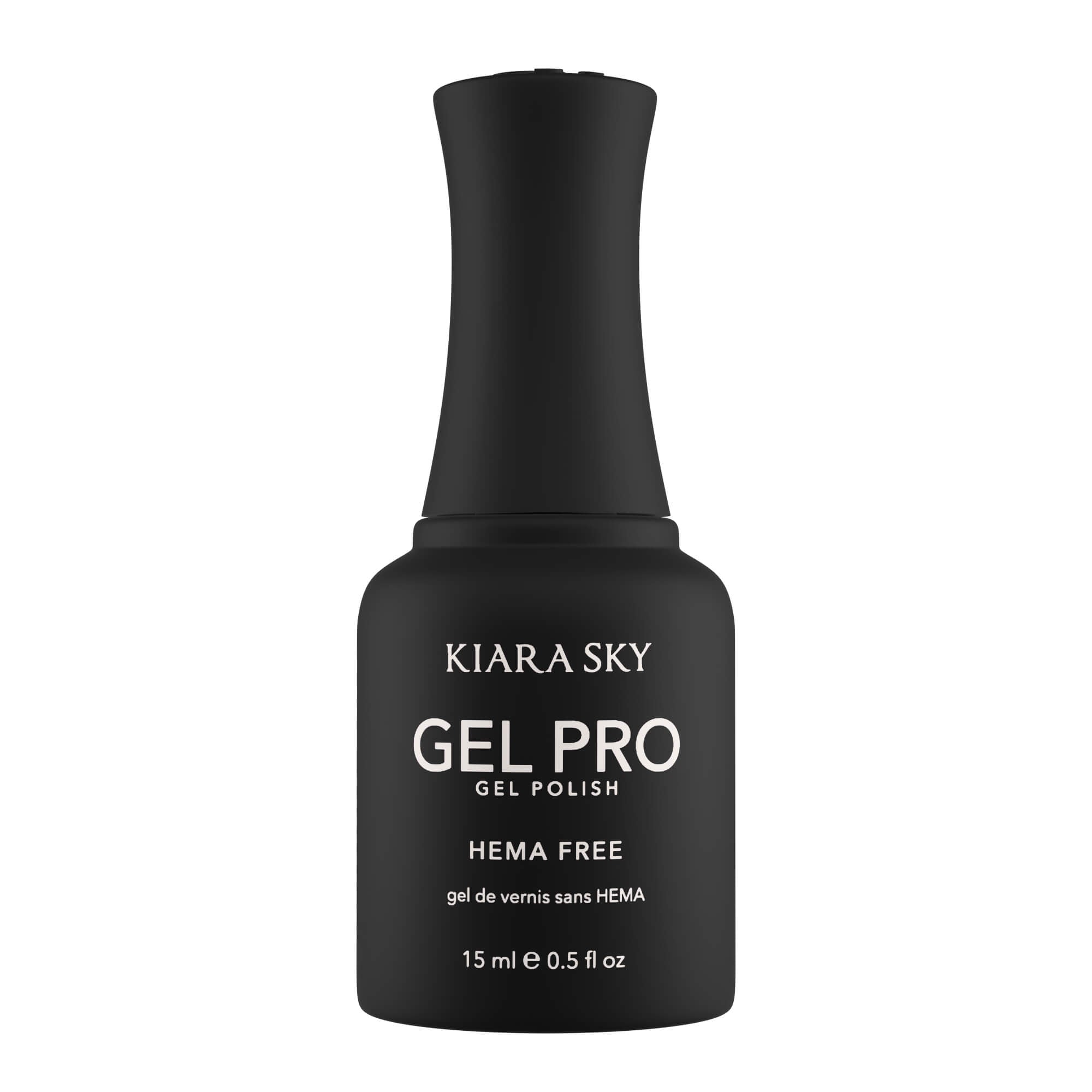 Kiara Sky GEL PRO Gel Polish HEMA FREE - HFG150 True Black
