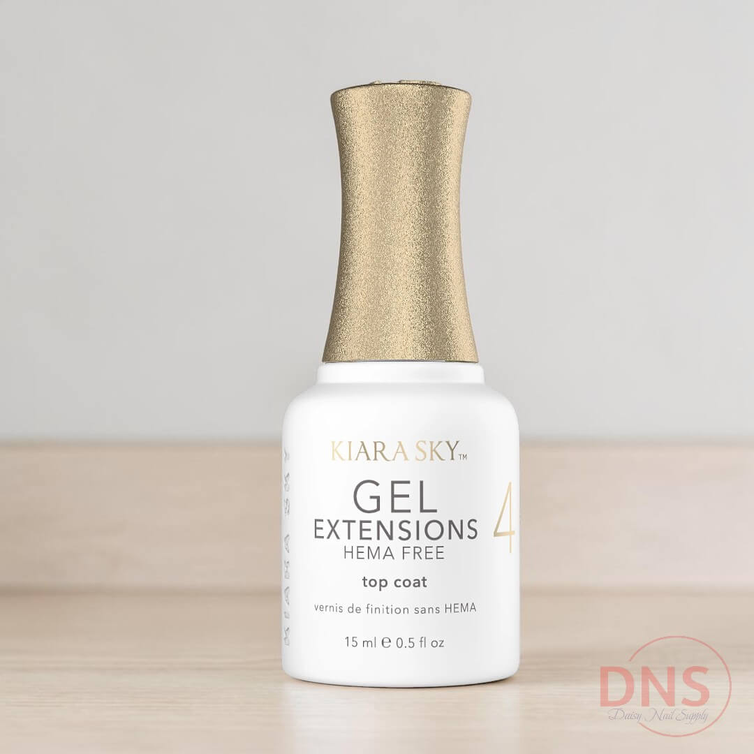 Kiara Sky GEL EXTENSIONS HEMA FREE 0.5 fl oz -  Non-Wipe Top Coat
