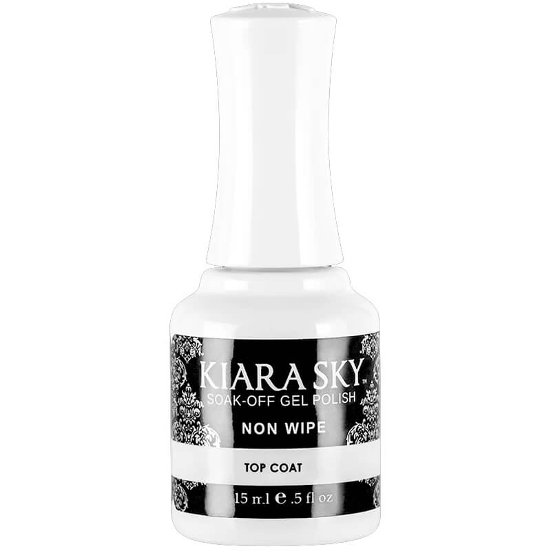Kiara Sky Soak Off Gel - None Wipe Top Coat 0.5 oz