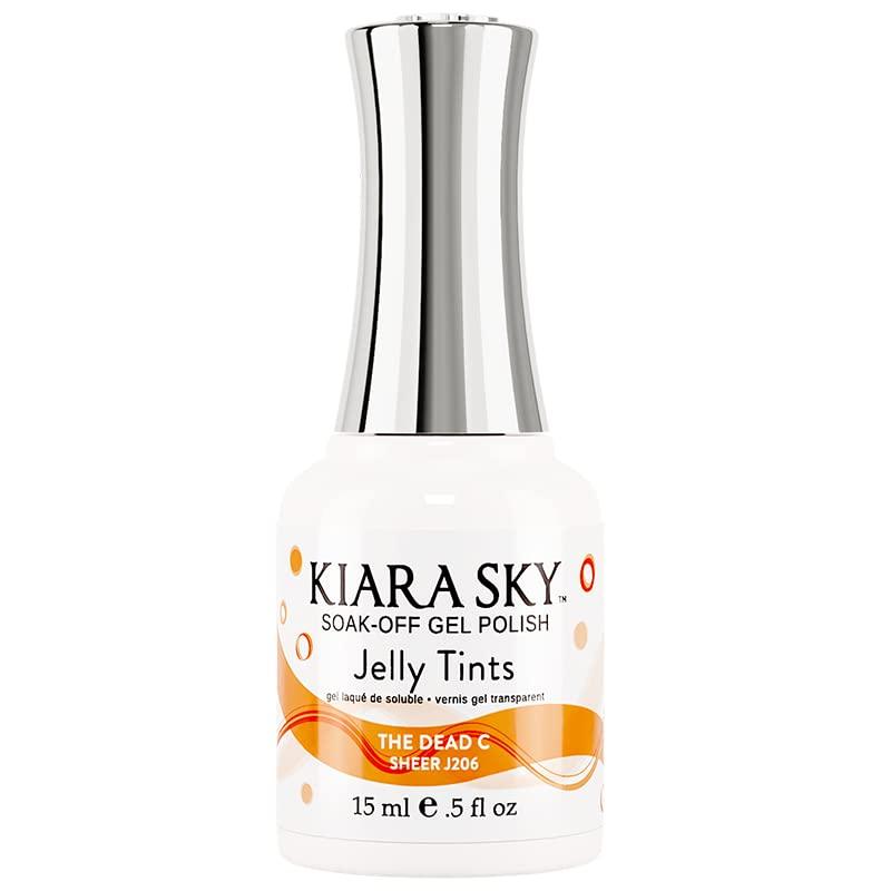 Kiara Sky Soak Off Gel Jelly Tint - The Dead C Sheer J206