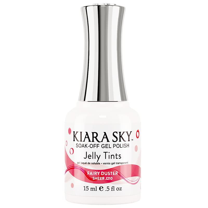 Kiara Sky Soak Off Gel Jelly Tint - Fairy Duster Sheer J210