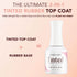 Kiara Sky Tinted Rubber Top Coat 0.5 fl oz - CASHMERE DELIGHT
