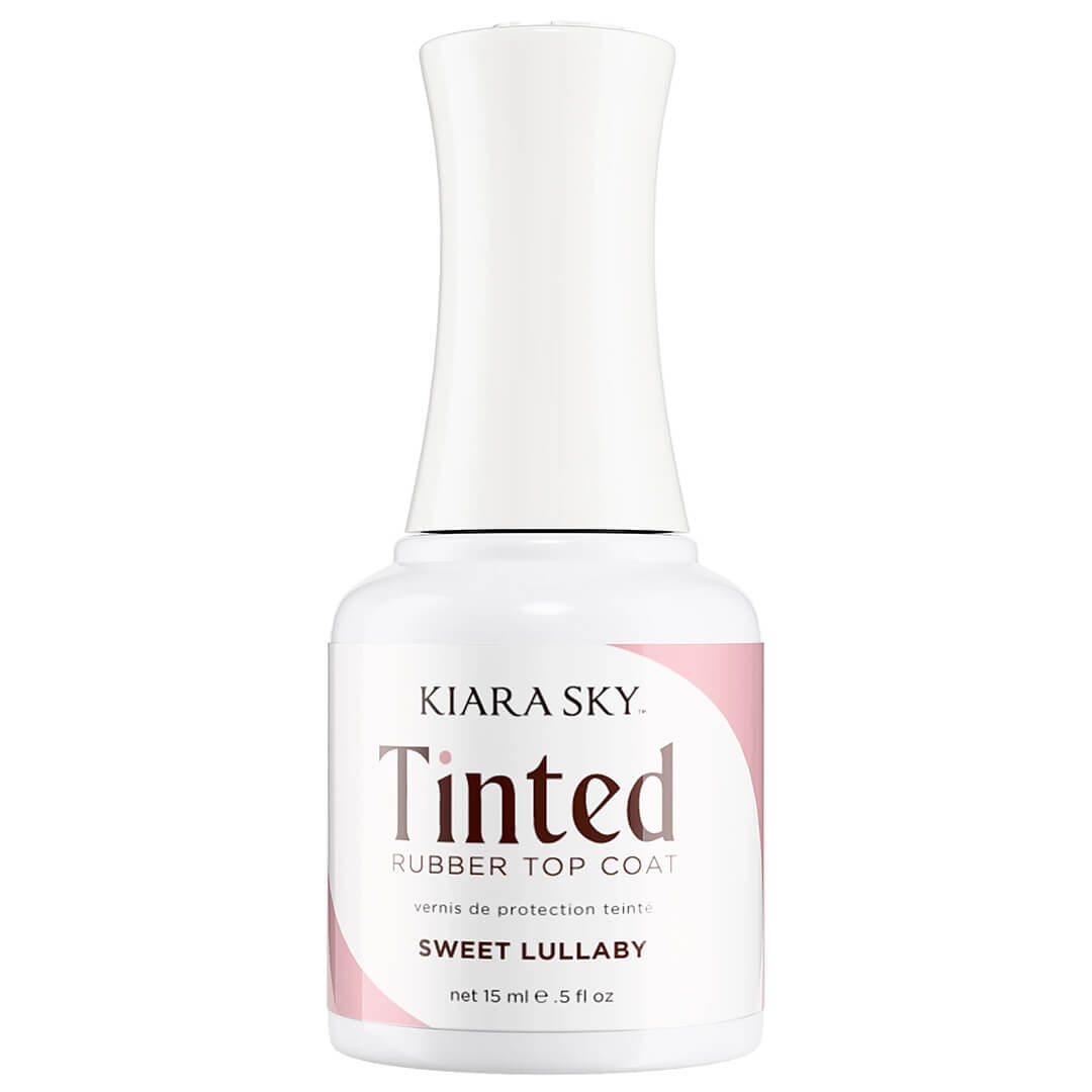 Kiara Sky Tinted Rubber Top Coat 0.5 fl oz - SWEET LULLABY