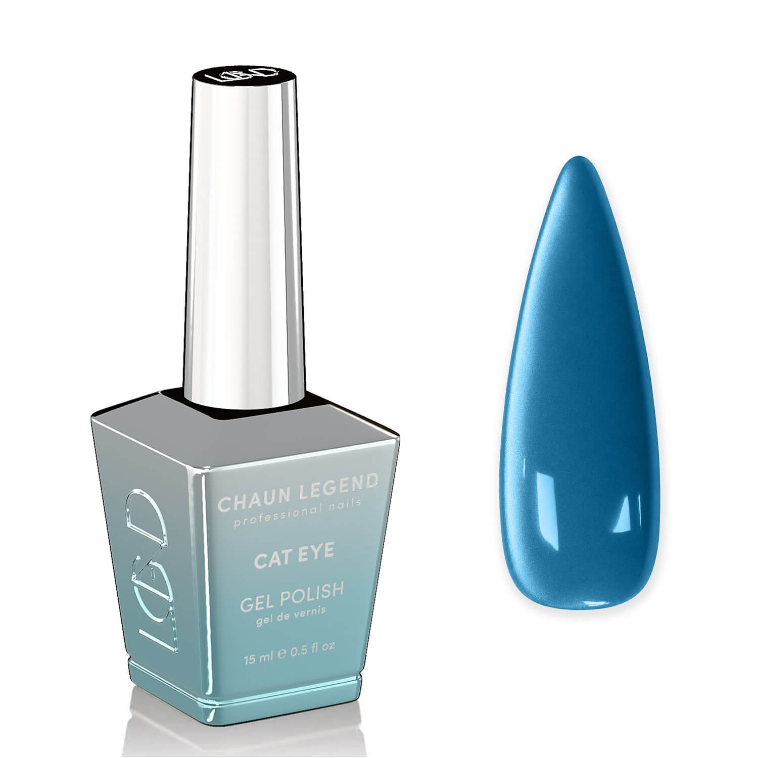 Chaun Legend Cat Eye Gel Polish 0.5 Oz -LGCE03 Fariha Frost
