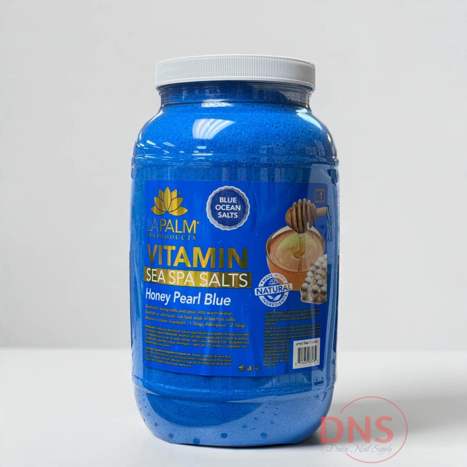Lapalm Vitamin Sea Spa Salts 1 Gallon - Honey Pearl Blue