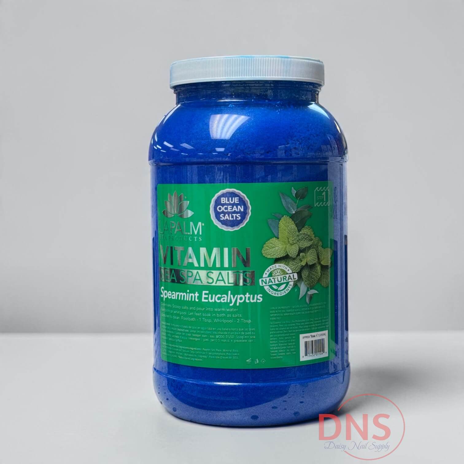 Lapalm Vitamin Sea Spa Salts 1 Gallon - Spearmint Eucalyptus